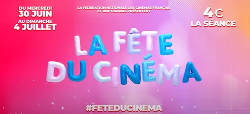 La fête du cinéma débute ce mercredi : 4€ la place !