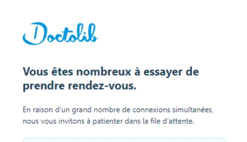 Doctolib : après les annonces d'Emmanuel Macron, le site saturé