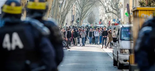 Débordement lors des manifestations
