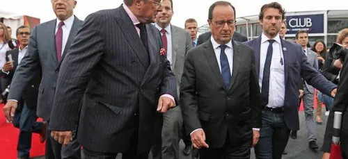 Francois Hollande à Bordeaux aujourd’hui