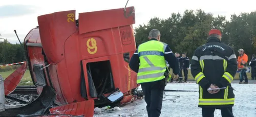 Collision entre un TER et un poids lourd à Toulenne