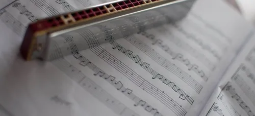 Une femme coince un harmonica dans sa bouche (Vidéo)