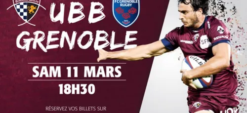 UBB/GRENOBLE - SAMEDI 11 MARS 2017