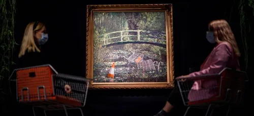 Une œuvre de Banksy part pour 7,6 millions de livres aux enchères