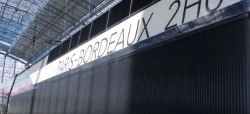 Bordeaux est désormais à 2h04 de Paris