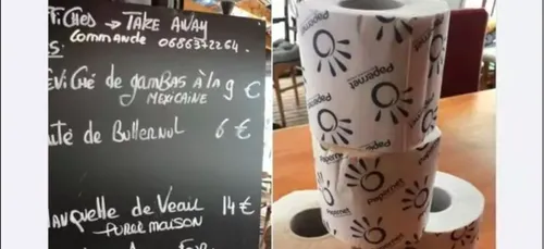 Ce restaurant a décidé d’offrir un rouleau de papier toilette pour...