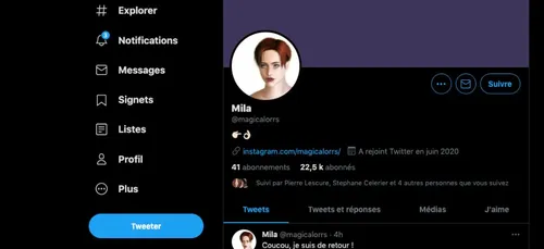 Vive émotion devant la suspension du compte Twitter de Mila pour...