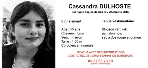 Disparition inquiétante en Gironde