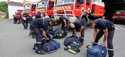 Les pompiers du Sud-Ouest en renfort dans le Sud-Est