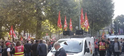 Bordeaux: manifestation contre la réforme du code du travail !