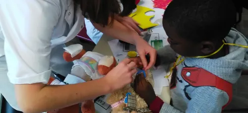 Des nounours à l’hôpital de Bordeaux !
