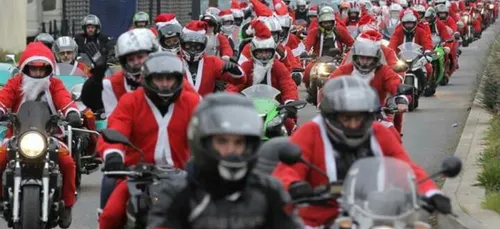 Gironde : le Père Noël est un motard