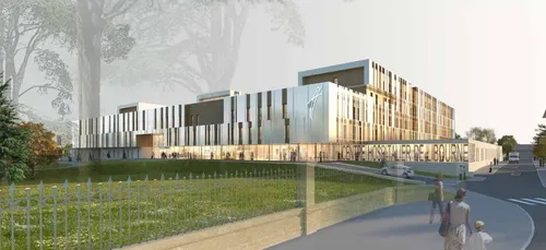 Visite du nouvel hôpital de Libourne