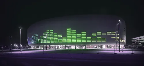 La salle Bordeaux Métropole Arena en mode Saint-Patrick