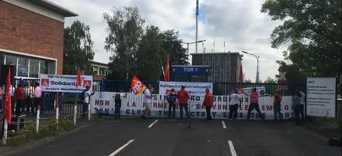 Ford : les salariés de Blanquefort manifestent en Allemagne.