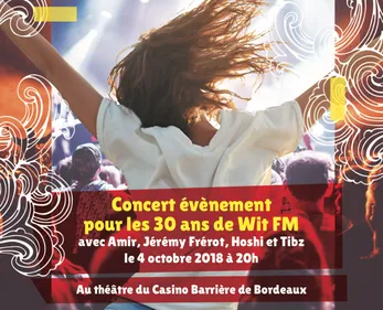 30 ans de Wit FM : quels seront les invités du concert événement ?