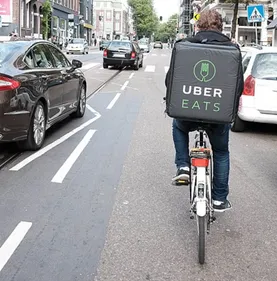 Nouvelle-Aquitaine : les livreurs à vélo débarquent dans les villes...