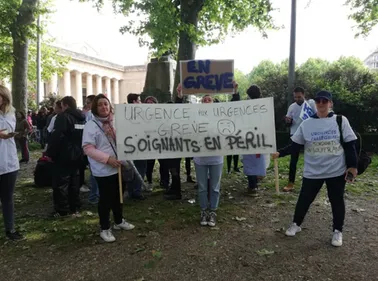 Bordeaux : le service des urgences de l'hôpital Saint-André...
