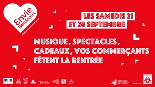 Bordeaux : les commerçants fêtent la rentrée