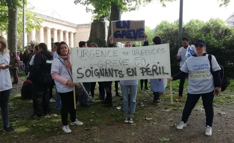 Nouvelle-Aquitaine : la journée "hôpital mort" bien suivie