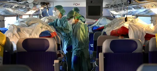 48 patients d'�}le-de-France transférés en Nouvelle-Aquitaine ce...