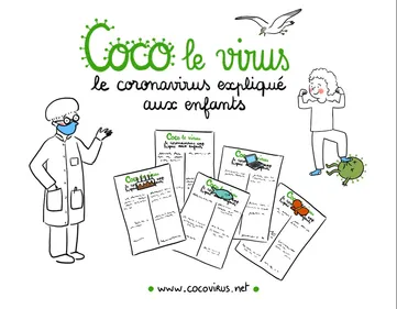 Bordeaux : une BD pour expliquer le coronavirus aux enfants