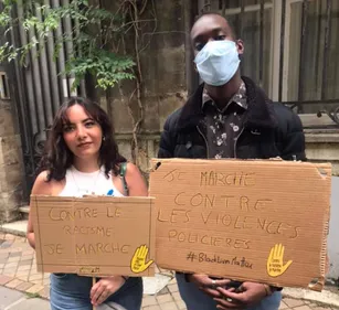 Black Lives Matter : manifestations à Bordeaux contre le racisme...