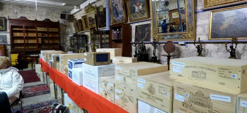 Une vente de grands vins de Bordeaux au profit de la Banque...