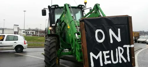 Les agriculteurs de Dordogne mobilisés
