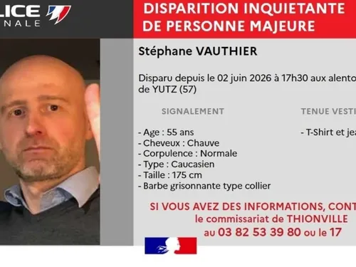 Yutz : qui a vu Stéphane Vauthier ?