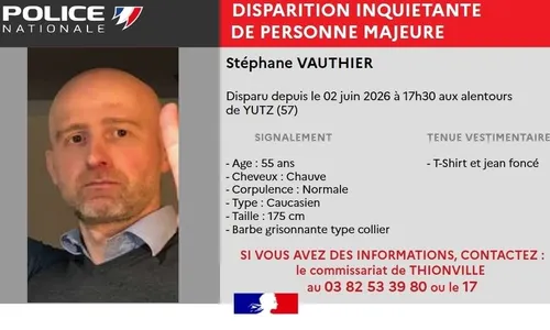 Yutz : qui a vu Stéphane Vauthier ?