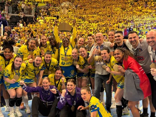 Les héroïnes du Metz Handball sont de retour à la maison !