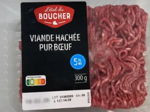De la viande hachée contaminée à la bactérie E-coli et vendue chez...