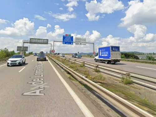 Le pont de Beauregard à Thionville, repasse à 90 km/h