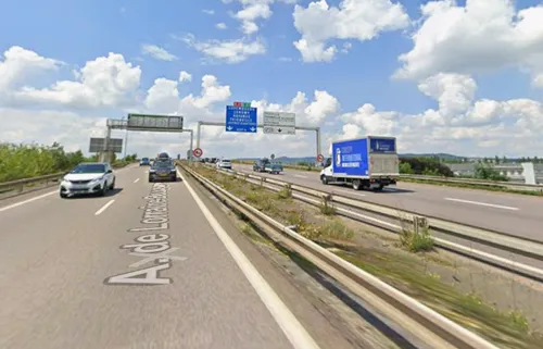 Le pont de Beauregard à Thionville, repasse à 90 km/h