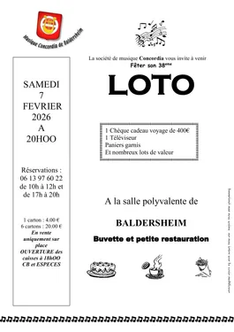 38e Loto de la Concordia de Baldersheim