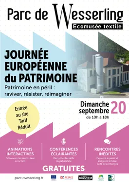 Journée Européenne du Patrimoine au Parc de Wesserling