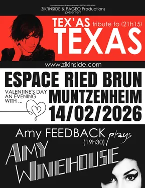 Valentine's Day an Evening with Amy WINEHOUSE & TEXAS