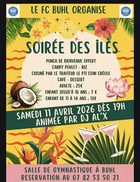 Soirée des Iles