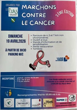 Marchons contre le cancer