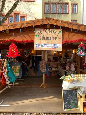 Le Relais Est au marché de Noël de Mulhouse 