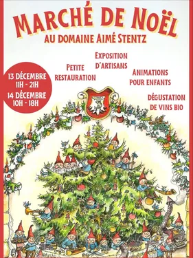 Marché de Noël au domaine Aimé Stentz 