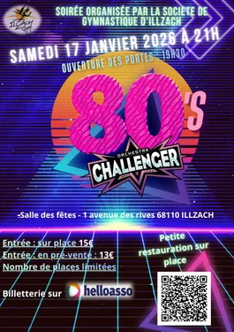 Soirée Challenger année 80