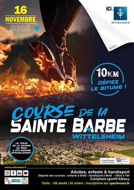 Course de la Sainte Barbe 2025 à Wittelsheim
