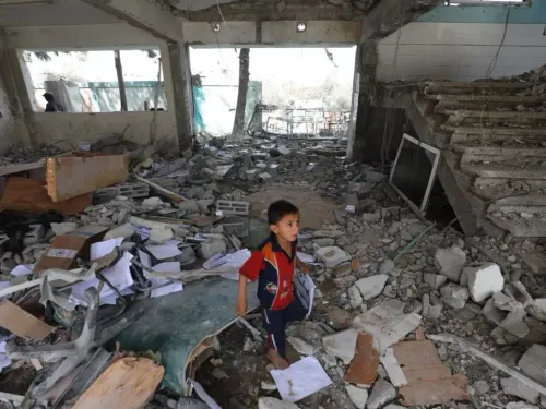 Un réveil de plus sous les bombes à Gaza