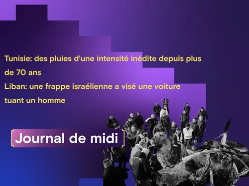 La Tunisie frappée par des pluies inédites, une frappe israélienne...