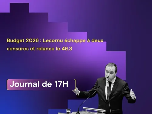 Budget 2026 : Lecornu échappe à deux censures et relance le 49.3
