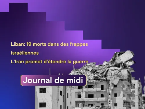 Liban: 19 morts dans des frappes israéliennes, L’Iran promet...