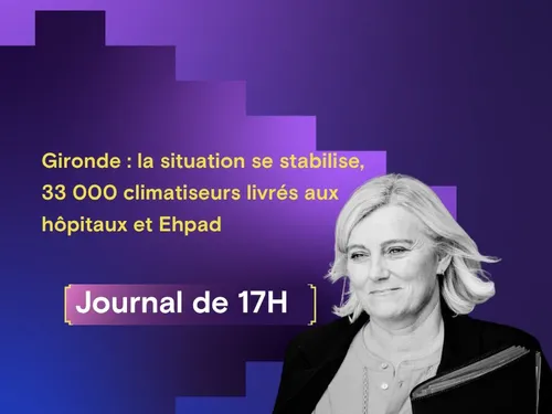 Gironde : la situation se stabilise, 33 000 climatiseurs livrés aux...