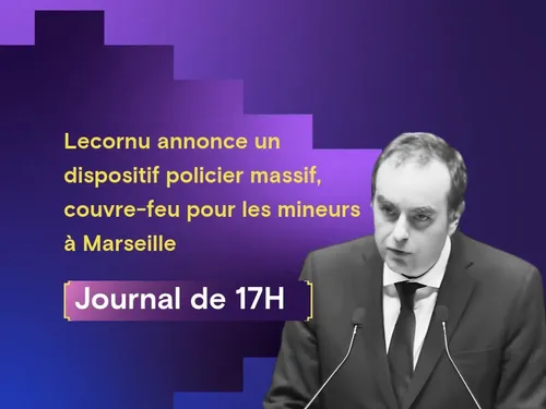 Lecornu annonce un dispositif policier massif, couvre-feu pour les...